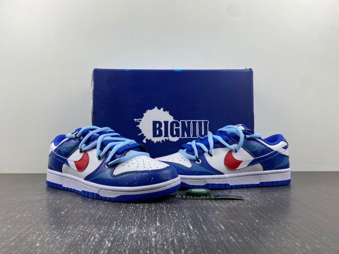 nike sb dunk low pepsi deconstruct strap fd9064-110