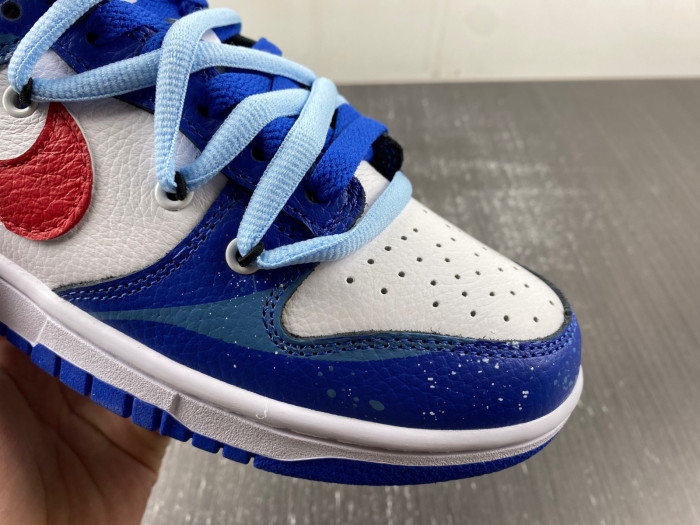 nike sb dunk low pepsi deconstruct strap fd9064-110