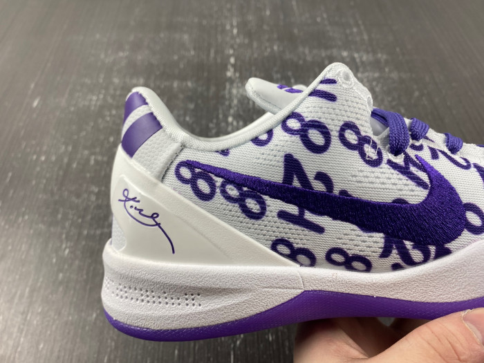 nike kobe 8 protro court purple fq3549-100