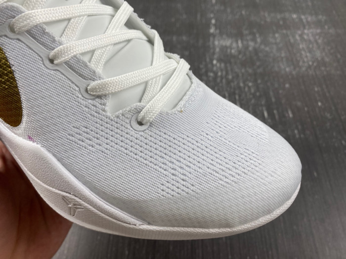 nike kobe 8 protro white golden fv6325-100