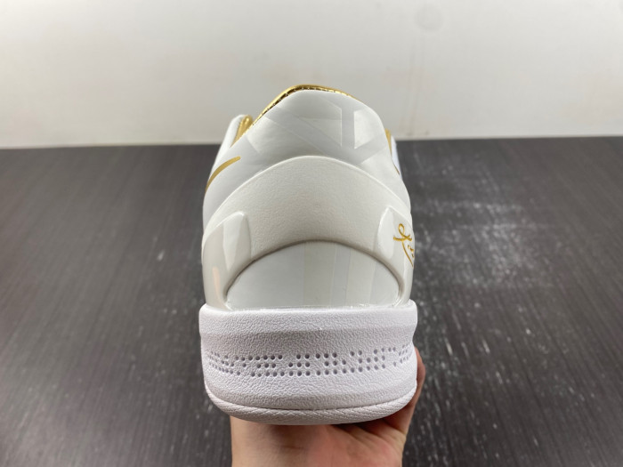 nike kobe 8 protro white golden fv6325-100