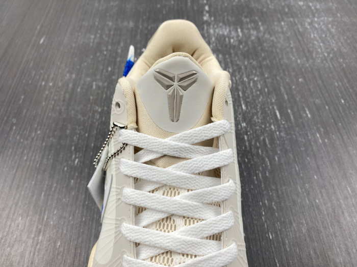 nike kobe 5 protro undefeated rice white db4796-101