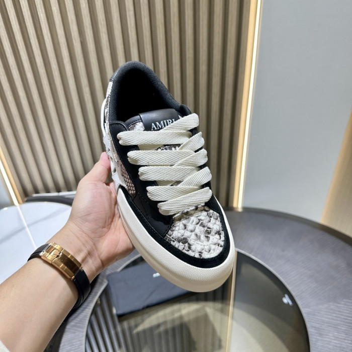 AMIRI SUNSET SKATE SNEAKERS (Snake)