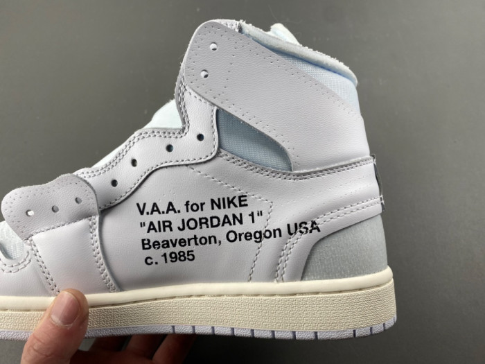Jordan 1 Retro High Off-White Alaska(2026) AA3834-100