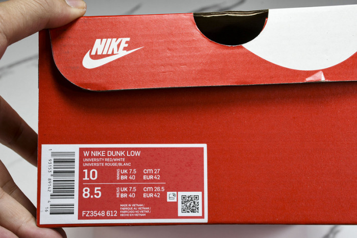 nike dunk low valentine