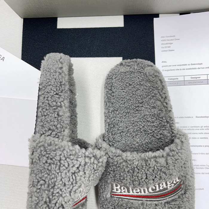 Balenciaga Furry Slide