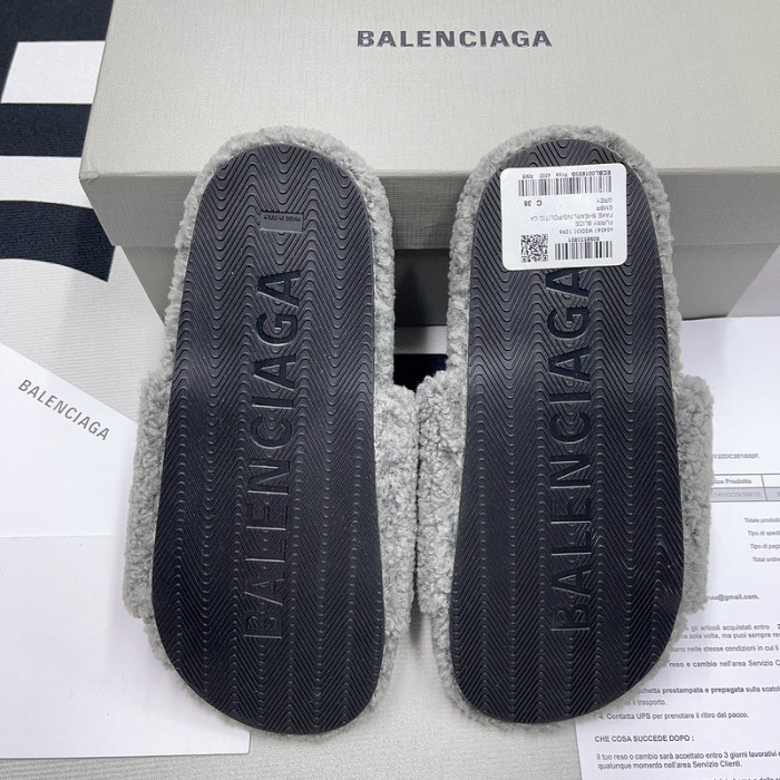 Balenciaga Furry Slide