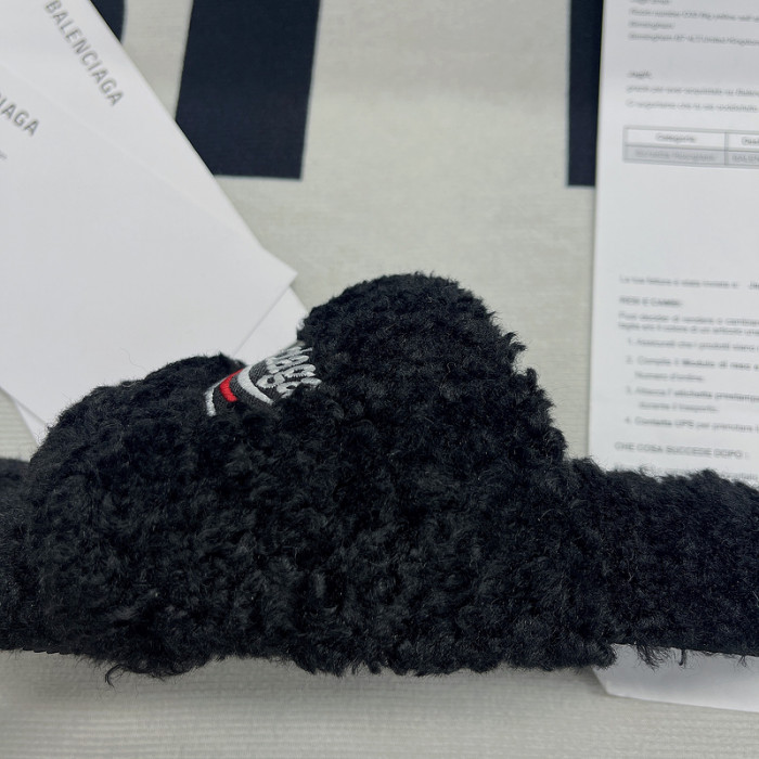 Balenciaga Furry Slide