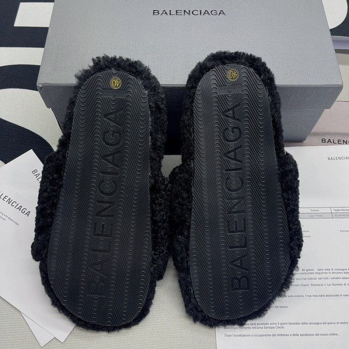 Balenciaga Furry Slide