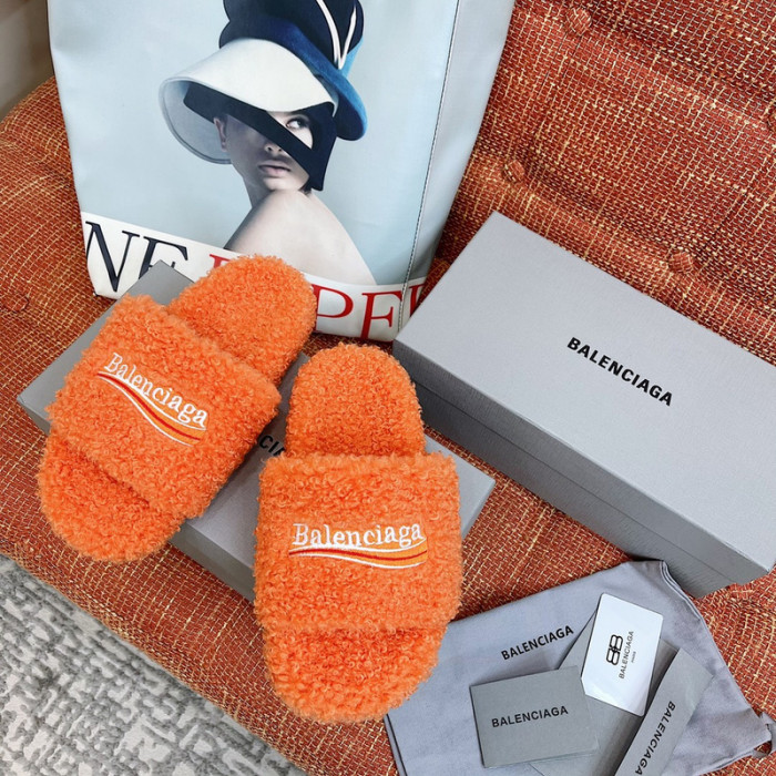 Balenciaga Furry Slide