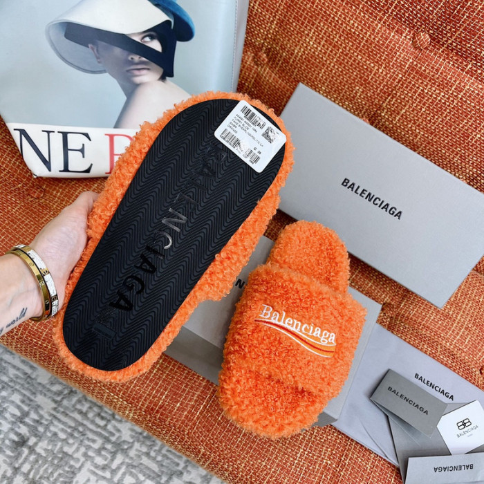 Balenciaga Furry Slide