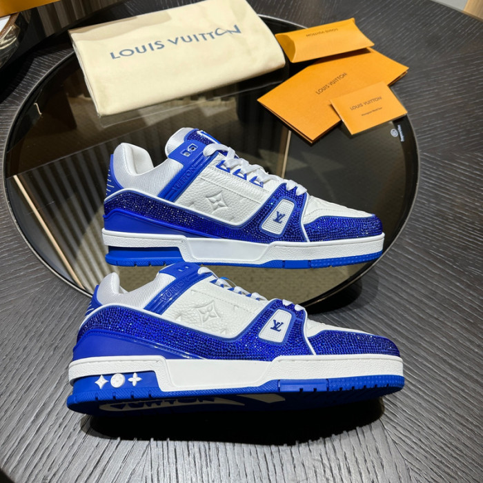 LV Trainer Sneaker (crystal customize)