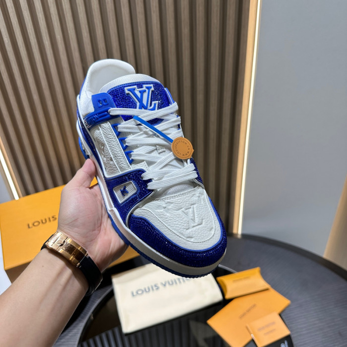 LV Trainer Sneaker (crystal customize)