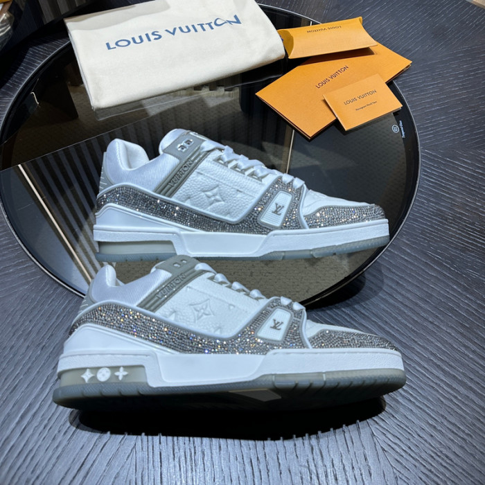 LV Trainer Sneaker (crystal customize)