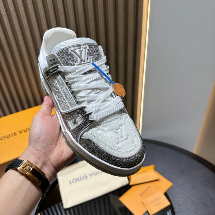 LV Trainer Sneaker (crystal customize)