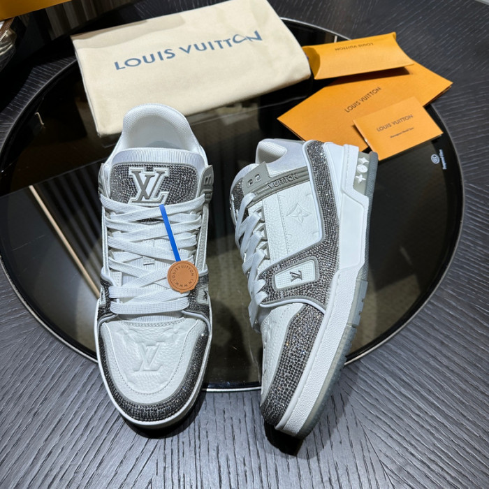 LV Trainer Sneaker (crystal customize)