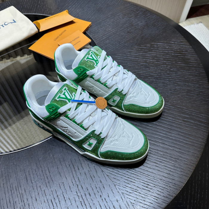 LV Trainer Sneaker (crystal customize)