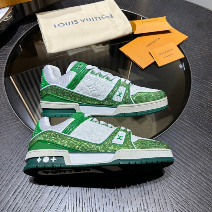 LV Trainer Sneaker (crystal customize)