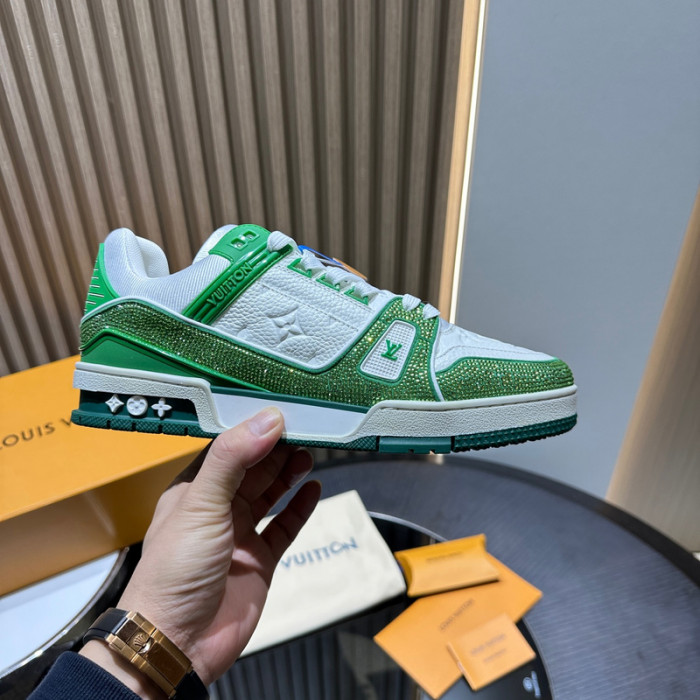 LV Trainer Sneaker (crystal customize)
