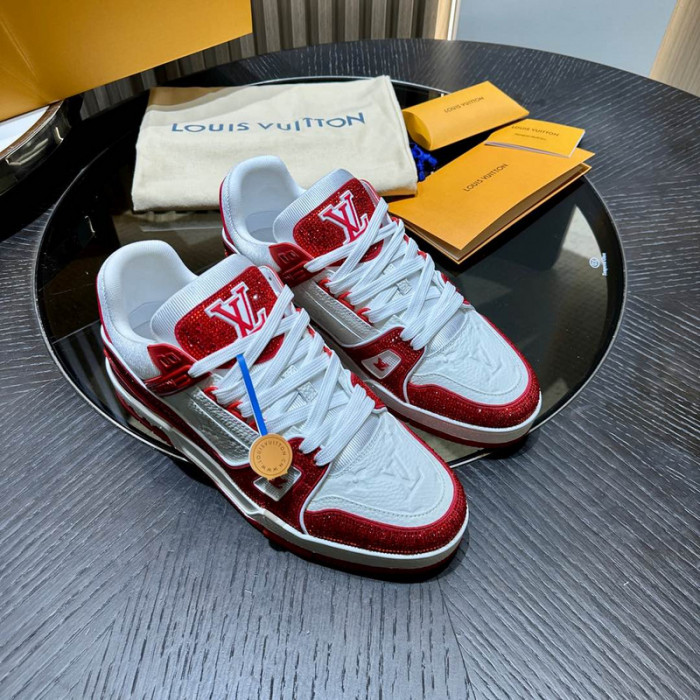 LV Trainer Sneaker (crystal customize)
