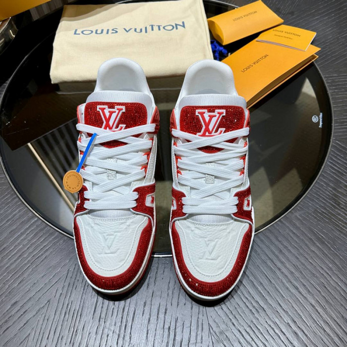 LV Trainer Sneaker (crystal customize)
