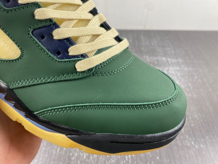air jordan 5 "navy green” amm fz5758-003