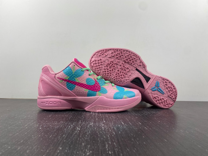 nike kobe 6 spring flower pink cm2190-621