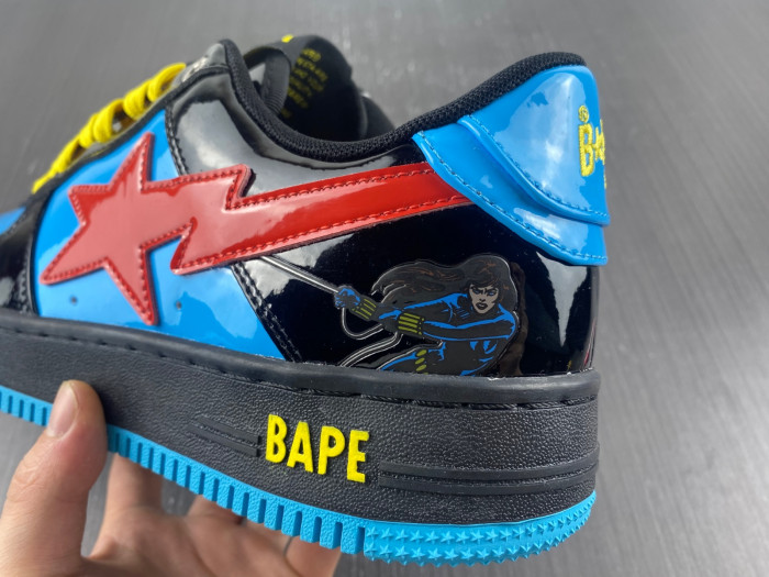 bape sta low x marvel comics spider-man