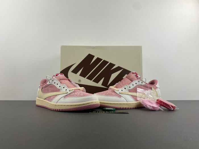 jordan 1 retro low og sp travis scott pink dm7866-600