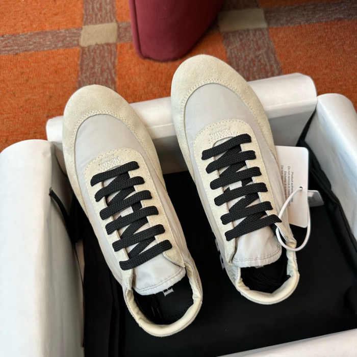 Prada Collapse Re-Nylon suede sneakers