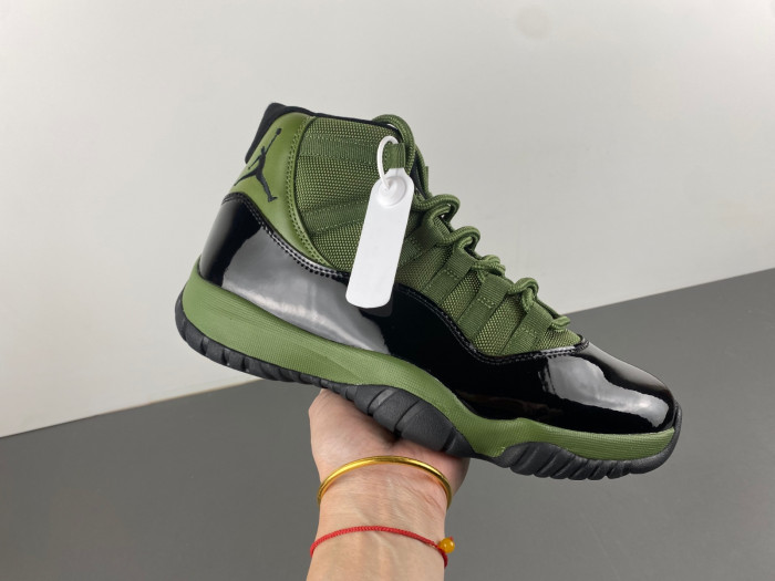 jordan 11 retro military green ct8012-300