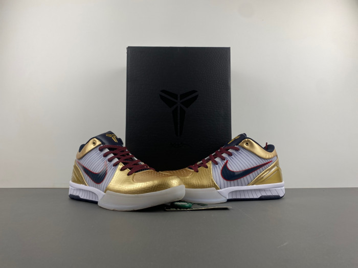 nike kobe 4 protro gold medal (2024) fq3544-100