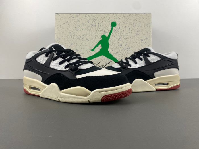 air jordan 4 rm “black/light bone” fq7939-10