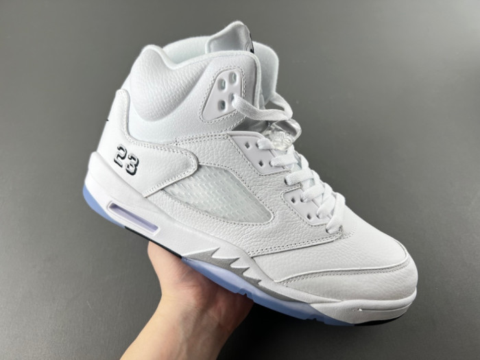 Air Jordan 5 Retro White Metallic HQ7978-103