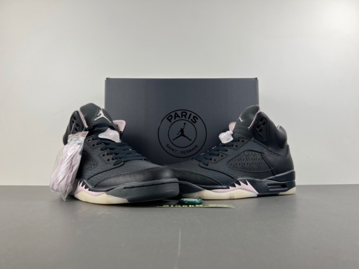 Air Jordan 5 Retro PSG Paris Saint-Germain Off Noir HQ3004-001