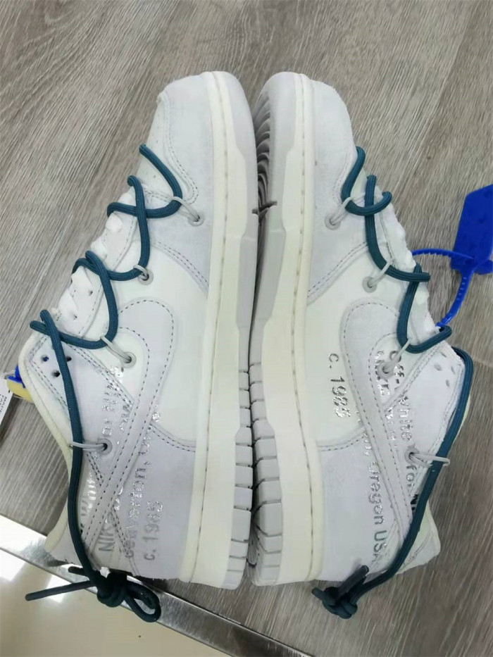 nike dunk low o-w lot 16 dj0950-111