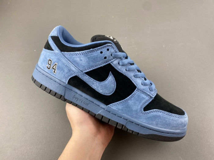 Nike SB Dunk Low “Blue Black” x S*pre HQ8487-400