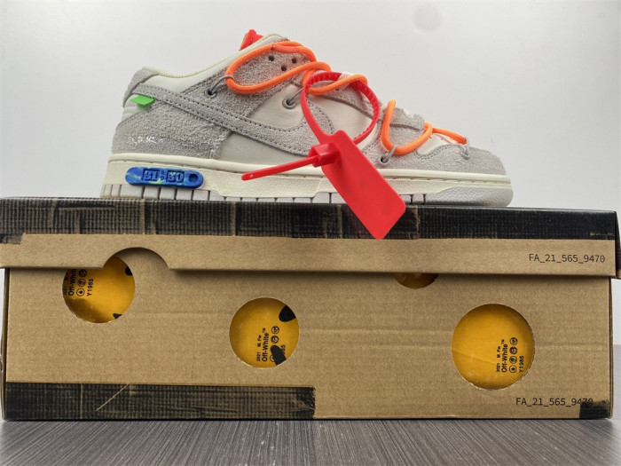 nike dunk low o-w lot 31 dj0950-116