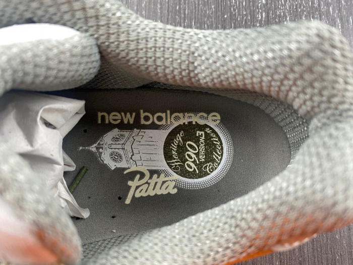 patta keep your family close x new balance 990 v3 m990pp3