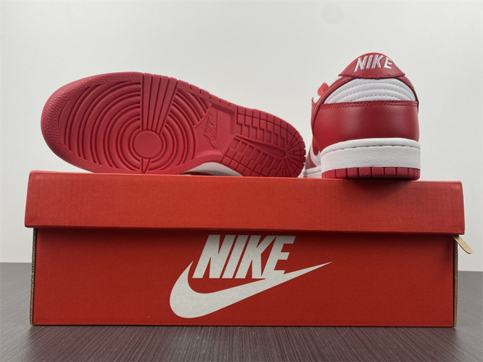 nike dunk low sp “university red” cu1727-100
