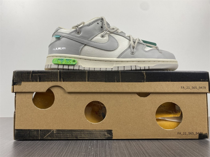 nike dunk low o-w lot 42 dm1602-117