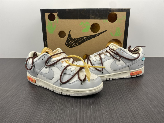 nike dunk low o-w lot 46 dm1602-102