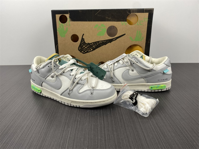 nike dunk low o-w lot 42 dm1602-117