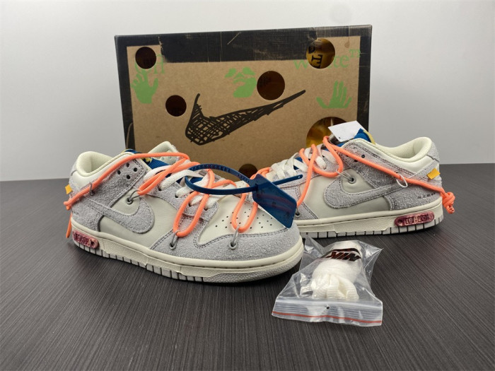 nike dunk low o-w lot 19 dj0950-119