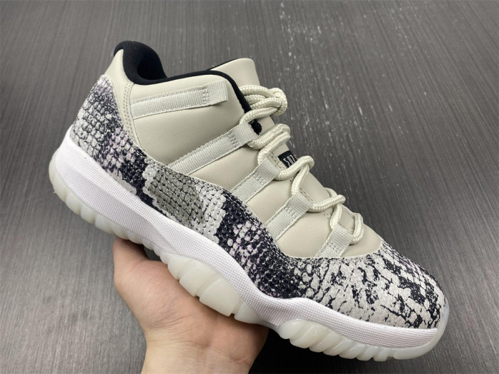 jordan 11 retro low snake light bone cd6847-002