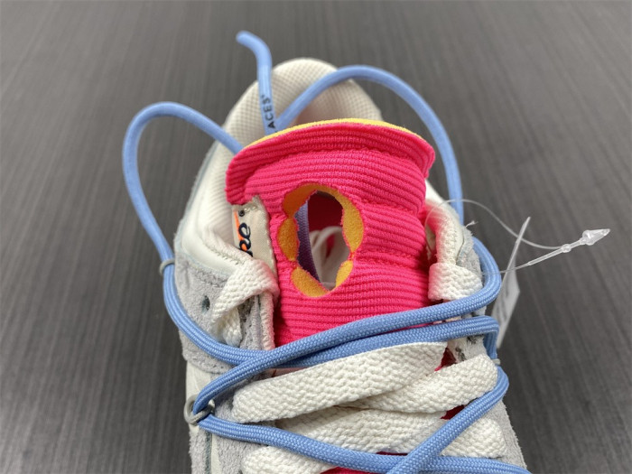 nike dunk low o-w lot 38 dj0950-113