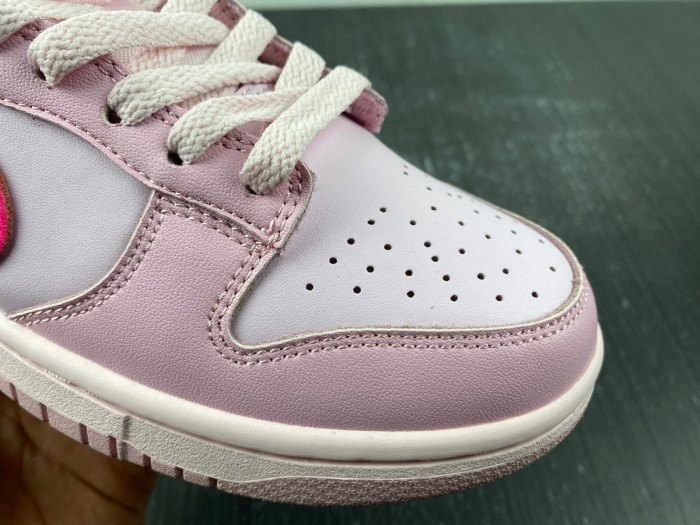nike dunk low triple pink (gs) dh9765-600