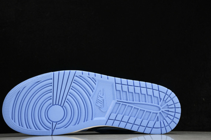 jordan 1 mid university blue black dq8426-401