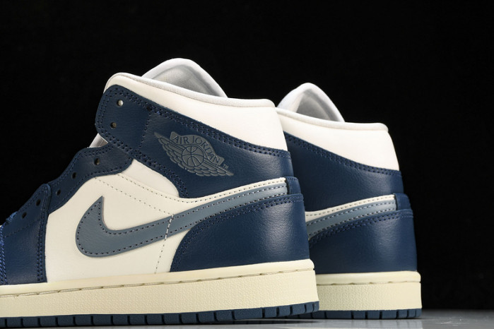 air jordan 1 mid french blue bq6472-414