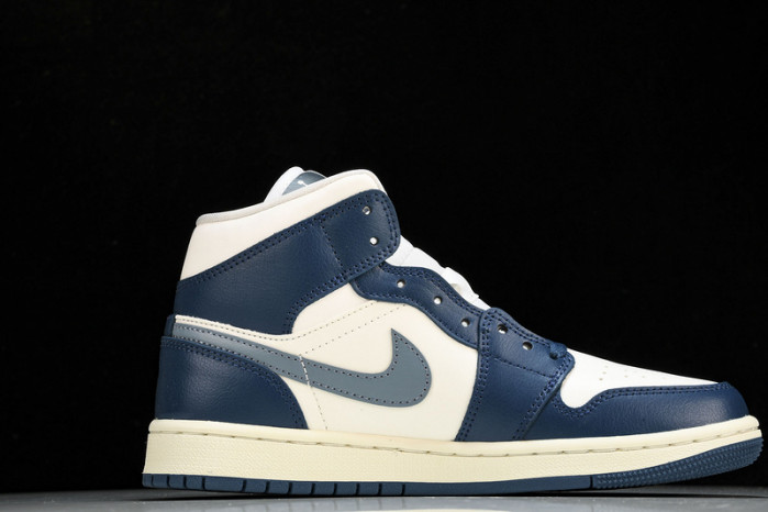 air jordan 1 mid french blue bq6472-414